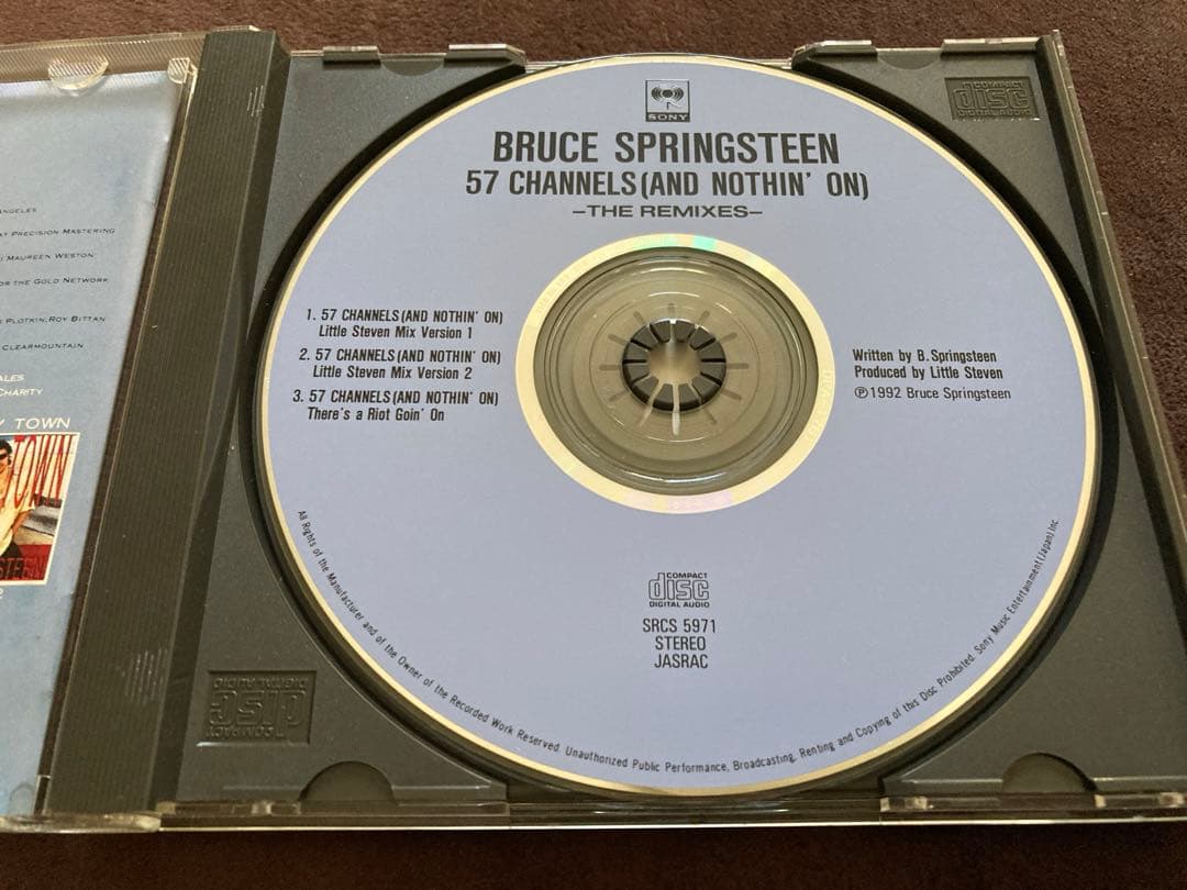 レアBruce Springsteen サインCD ブルーススプリングスティーン