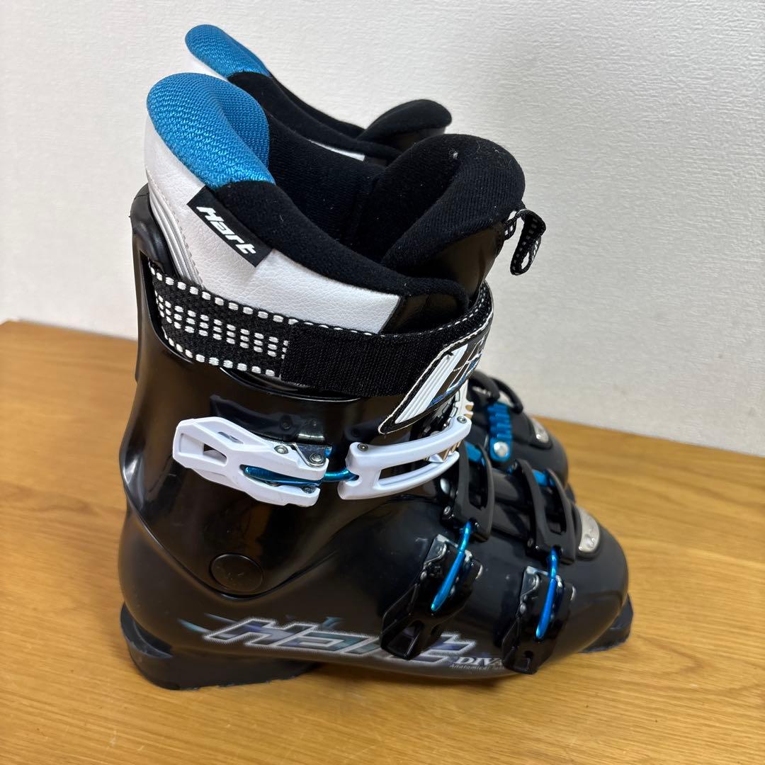 メンズ　ショートスキー　ファンスキーセット　hart 26-26.5cmブーツ付
