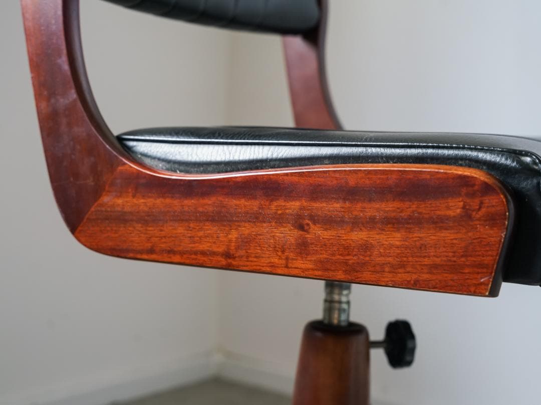 60-70's \"ニイダ木工\" ヴィンテージチェア 椅子 ミッドセンチュリー