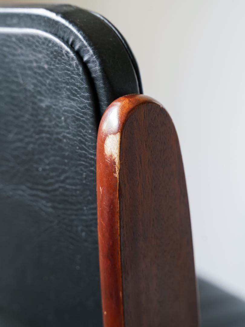 60-70's \"ニイダ木工\" ヴィンテージチェア 椅子 ミッドセンチュリー