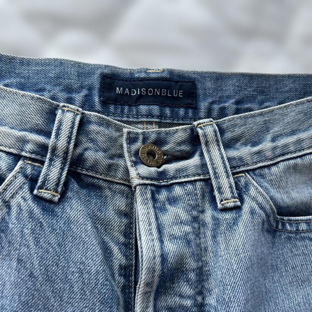 未使用 マディソンブルー SAROUEL サルエル デニム パンツ XXS