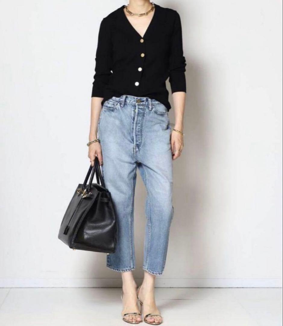 未使用 マディソンブルー SAROUEL サルエル デニム パンツ XXS