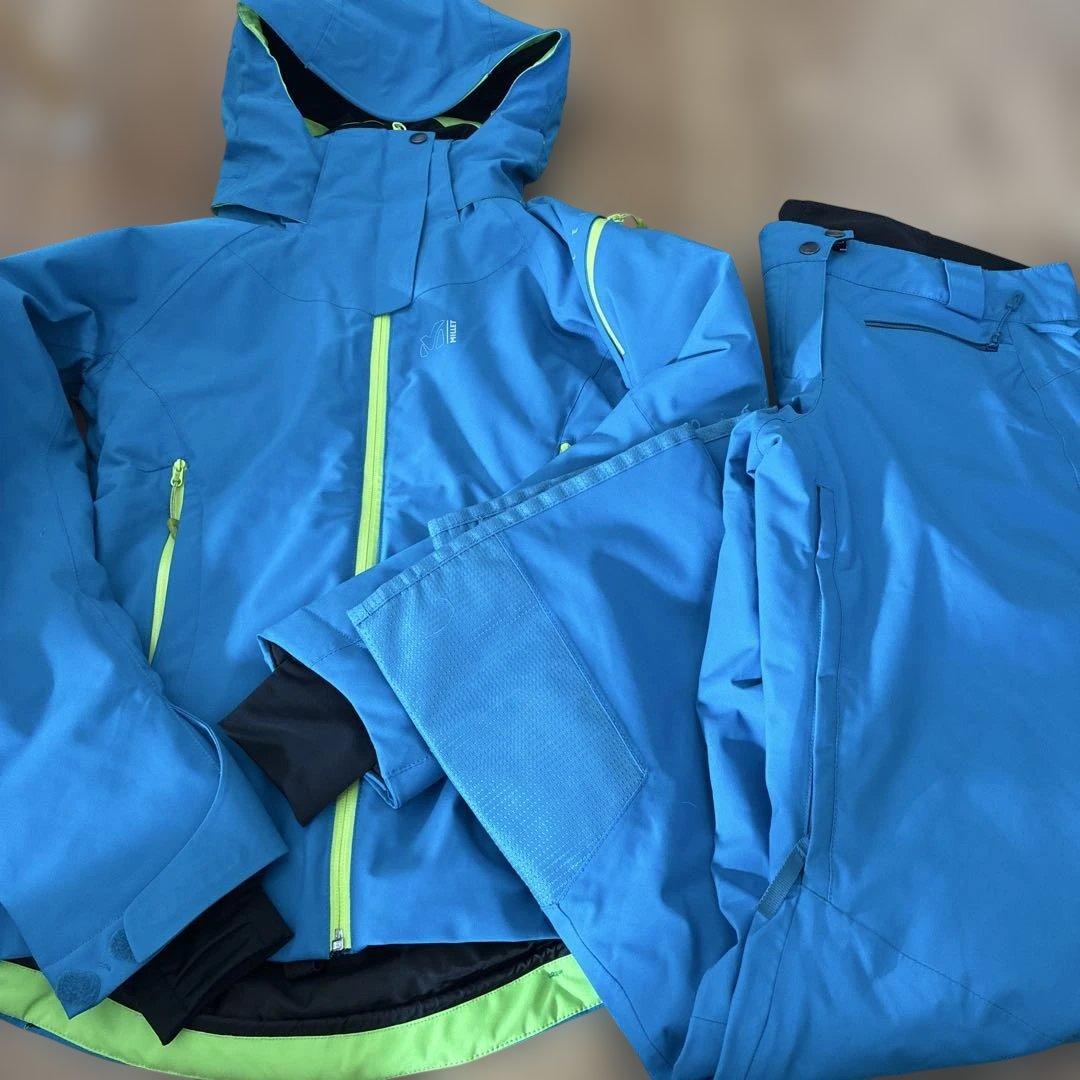 MILLET スキーウェア 上下セット S 青