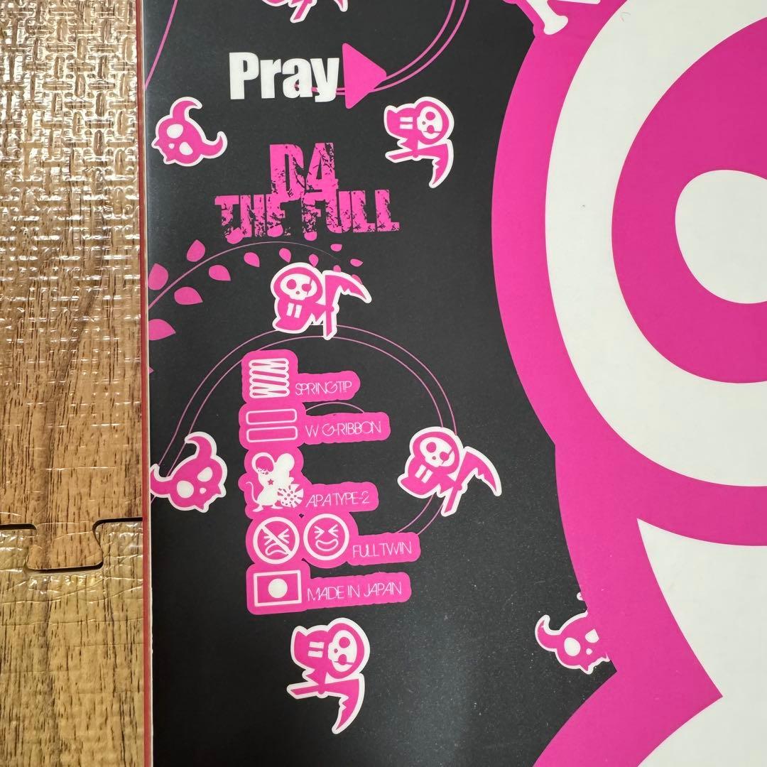 NOVEMBER D4 スノーボード 139cm Wax済み　カワイイ