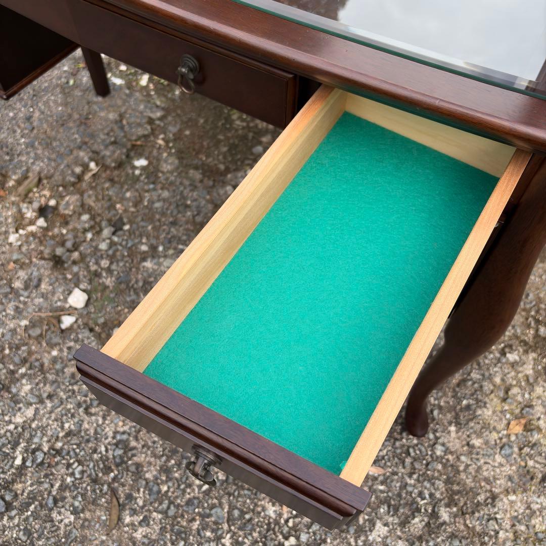 マルニ木工 maruni ベルサイユ ドレッサー 猫脚 鏡台 化粧台 椅子付き