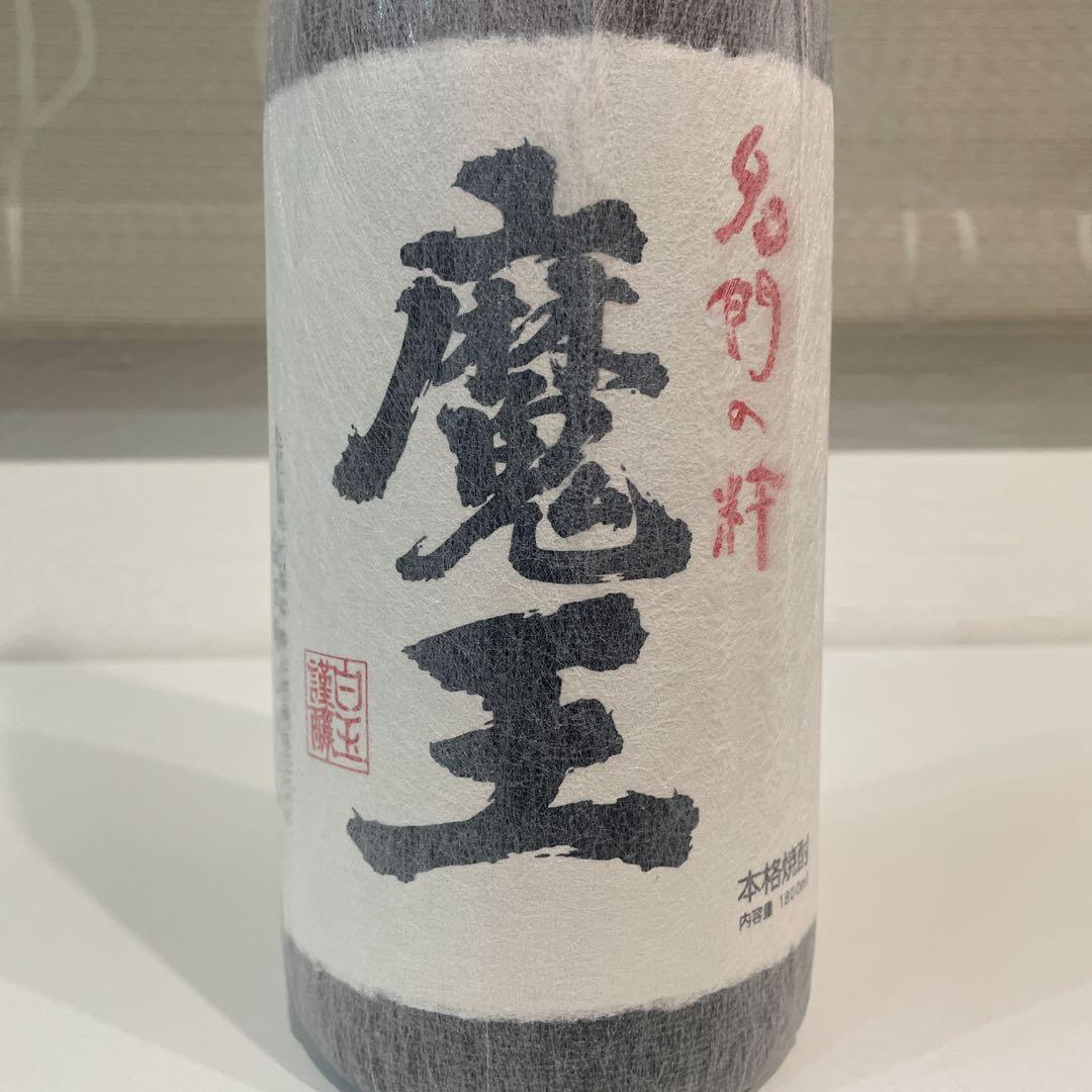 白玉酒造　魔王 1800ml 3M プレミア焼酎