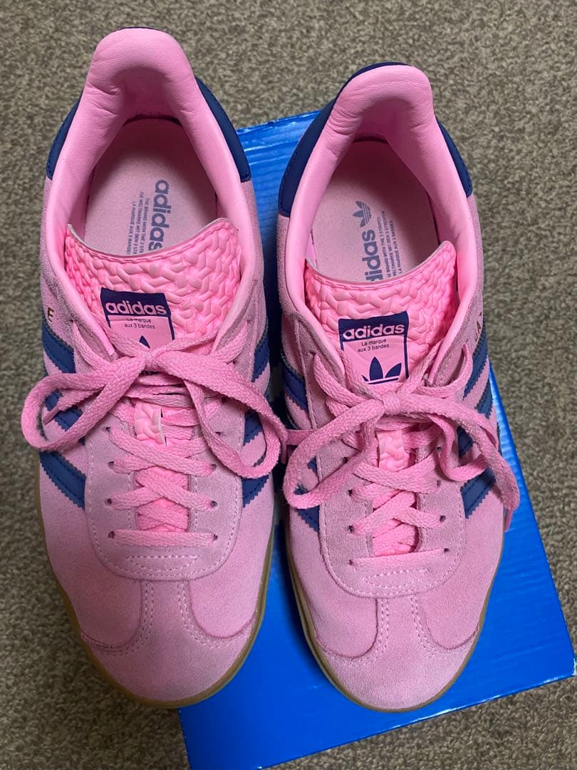 adidas gazelleピンク 24.5cm