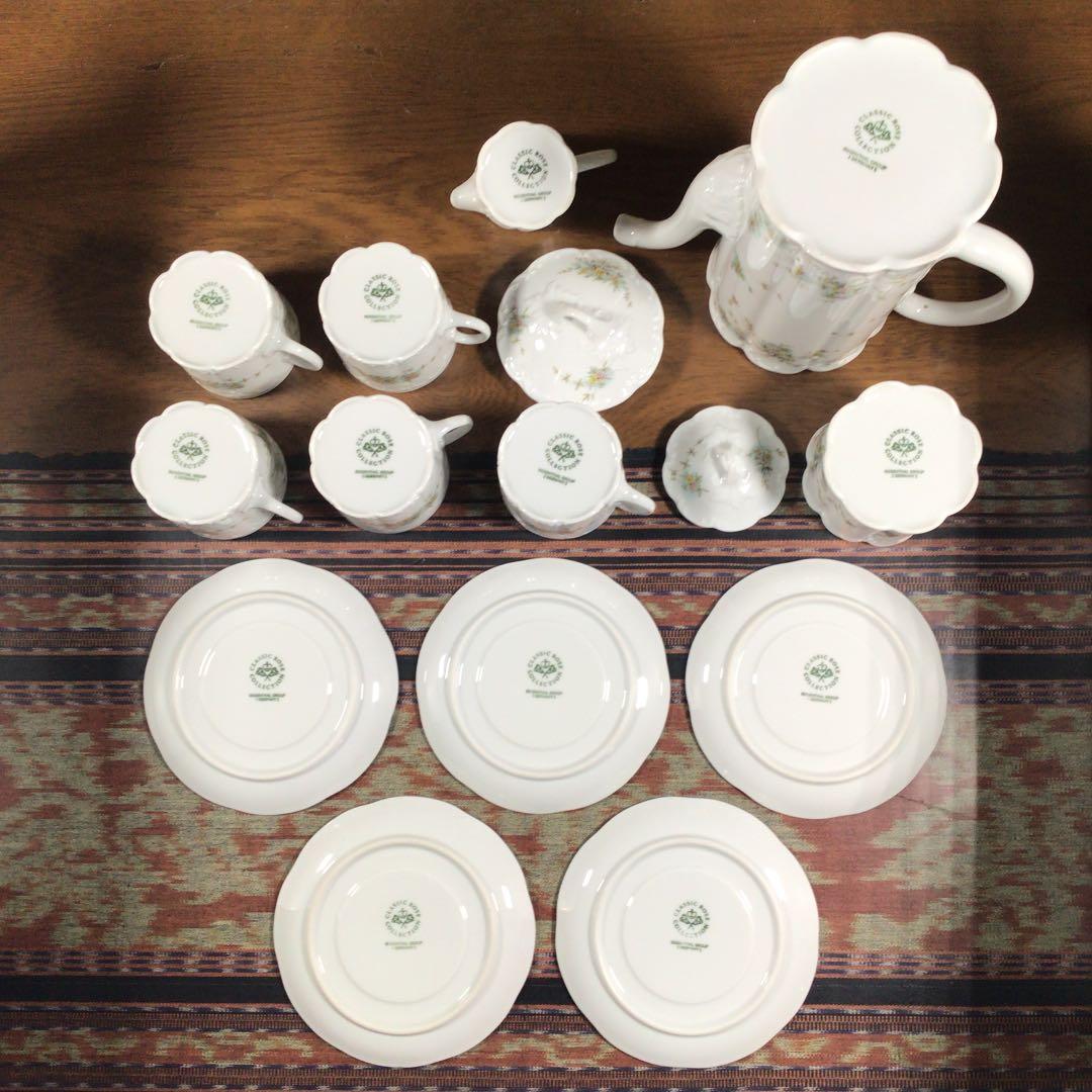 Rosenthal　『CLASSIC ROSE』ティーセット　13点