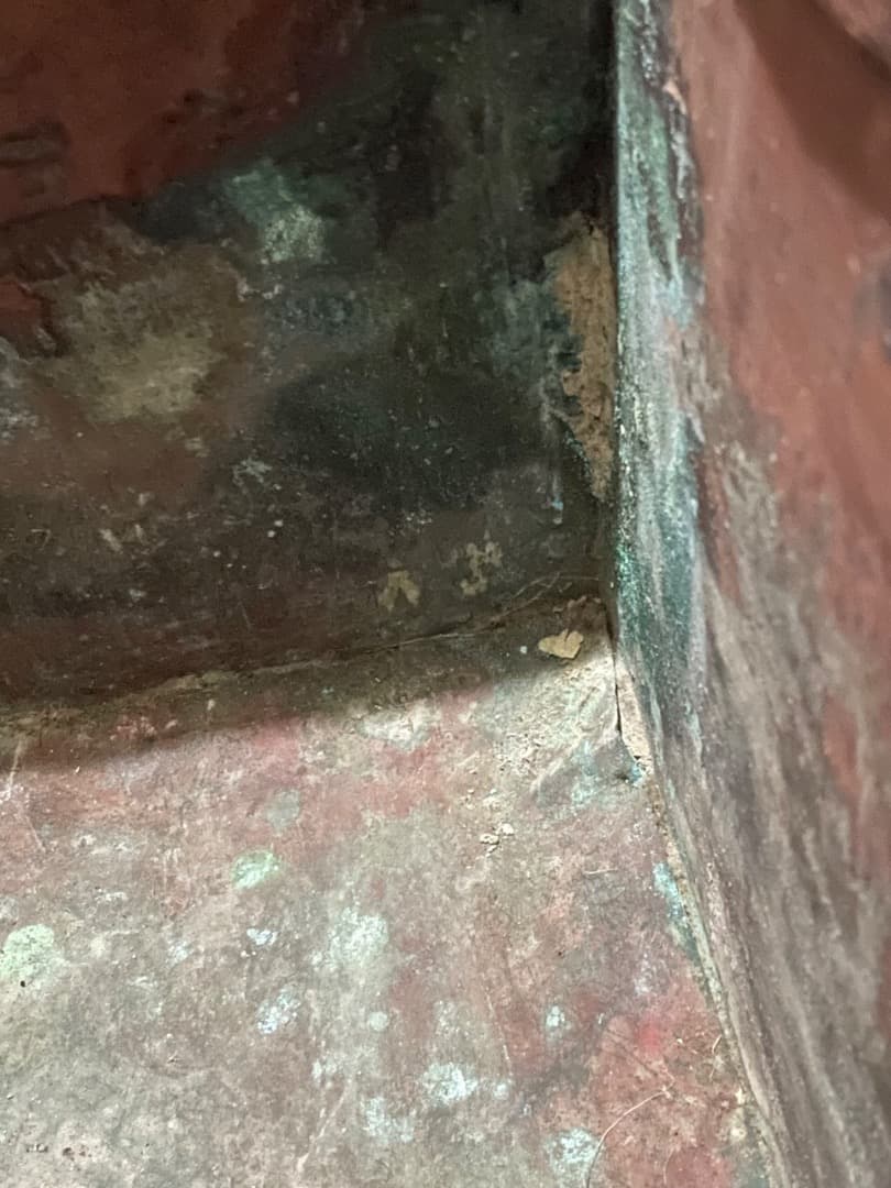 値下げしました。古風な火鉢台　引き出し付き