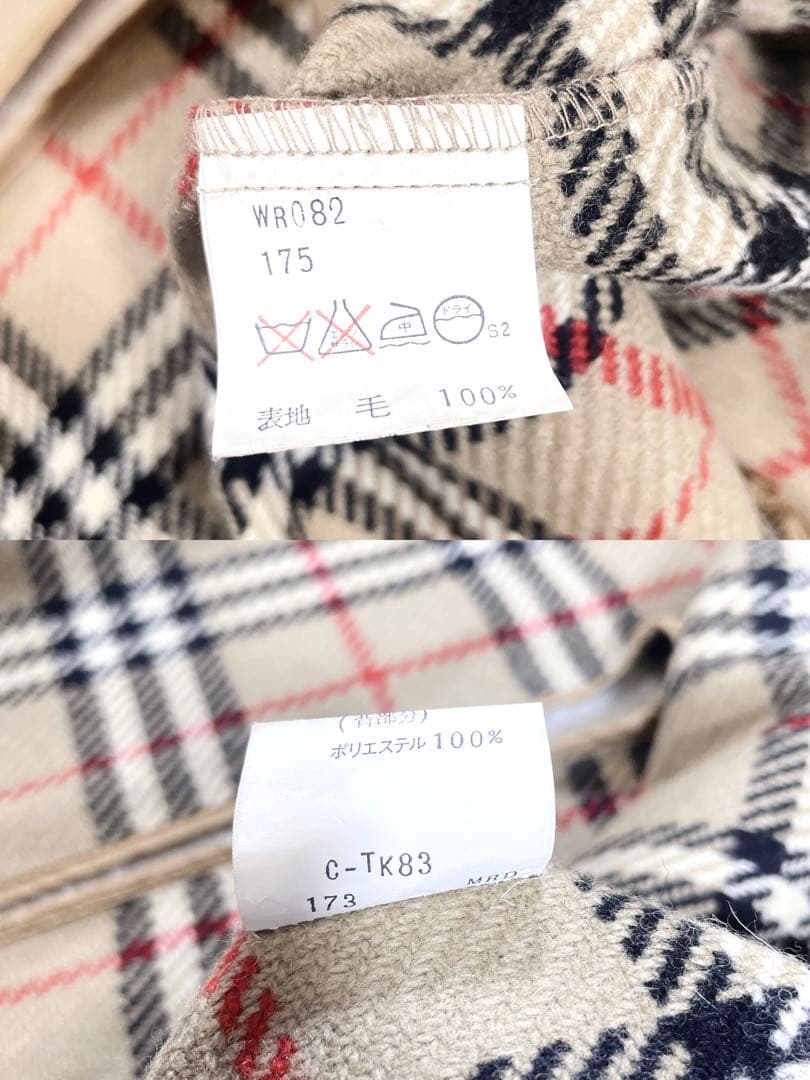 美品 バーバリー トレンチコート メンズ ライナー　ベルト ノバチェック XL