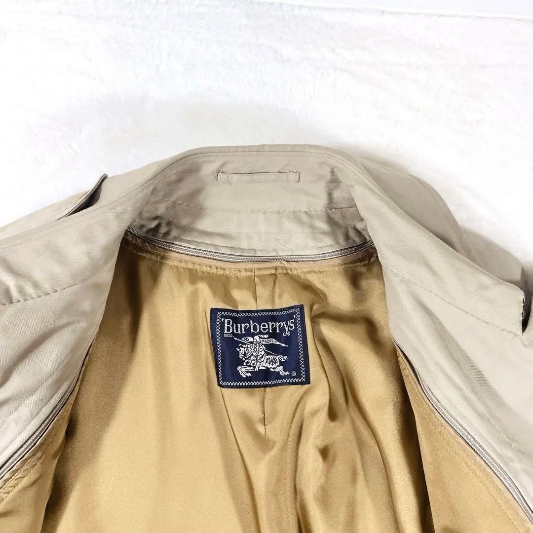 美品 バーバリー トレンチコート メンズ ライナー　ベルト ノバチェック XL