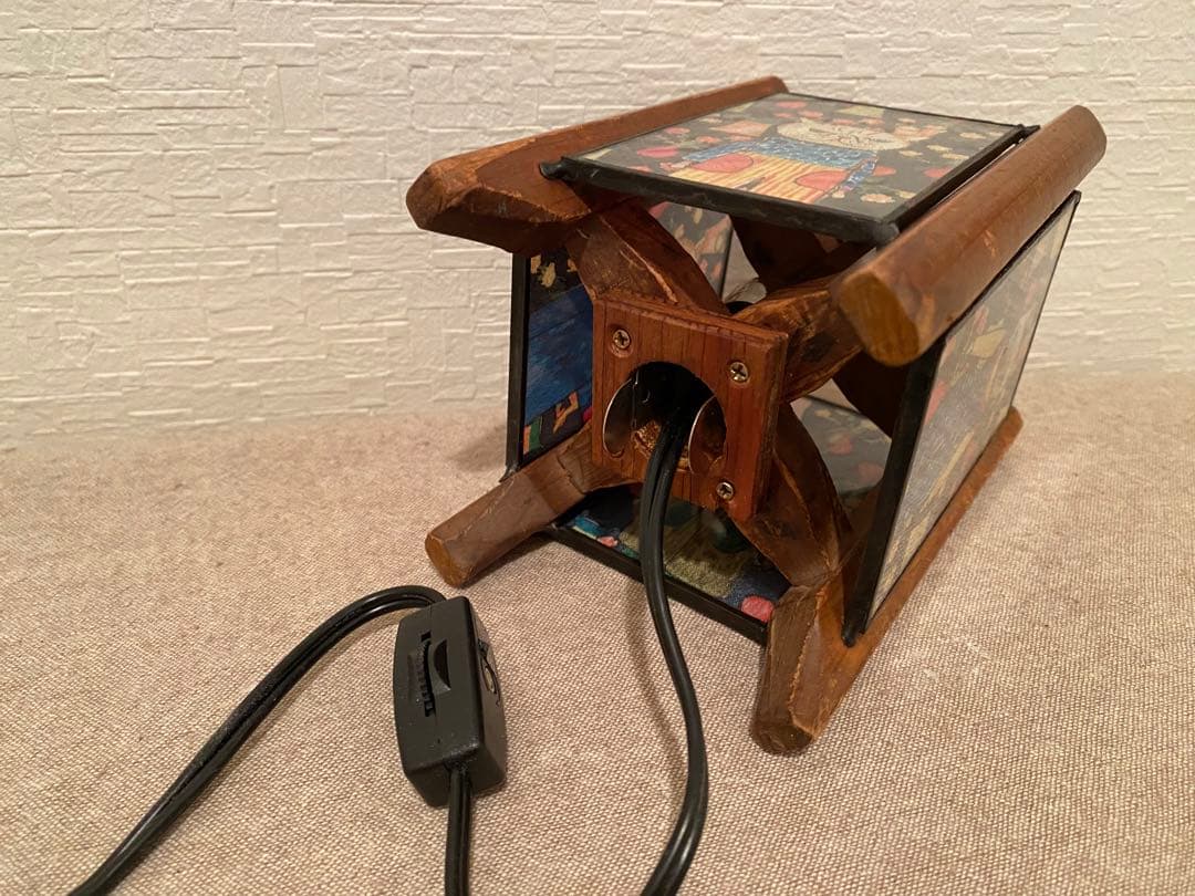 ハンドメイド⭐︎可愛い⭐︎世界で１つ　ナイトランプ　mannine マンナイン