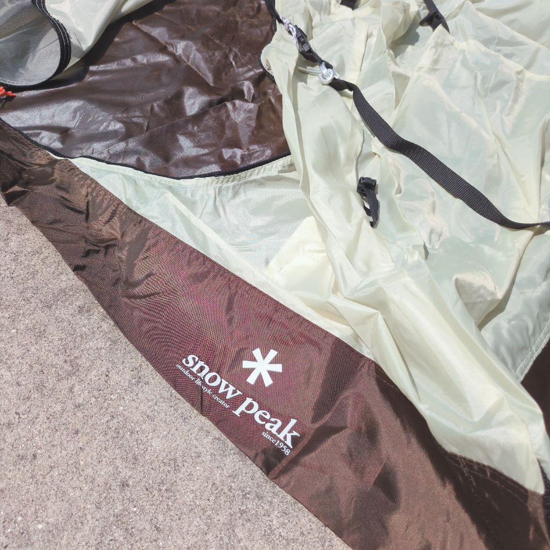 超美品　 peak　スノーピーク　SED-002　キャンプ　テント