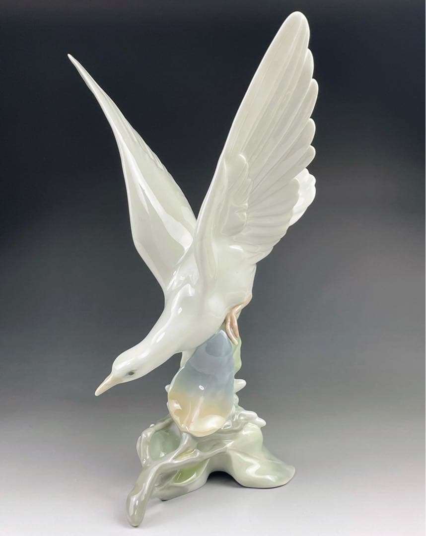 【美品】リヤドロ 約28.5cm キジバト 鳩 リアドロ LLADRO