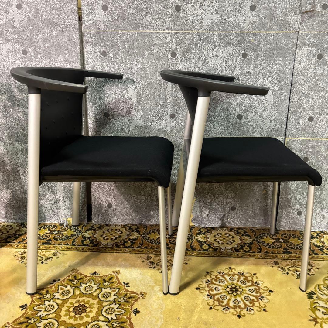 ꧁Wilkhahn ウィルクハーン꧂スタッキングチェア4脚セット ドイツ製家具