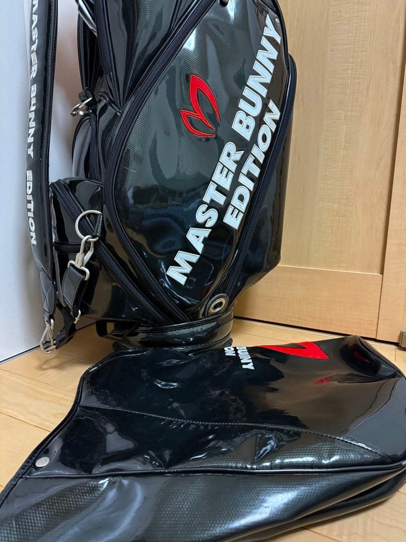 完売★マスターバニー★キャディバッグ★ゴルフ★パーリーゲイツ★ゴルフバッグ★黒