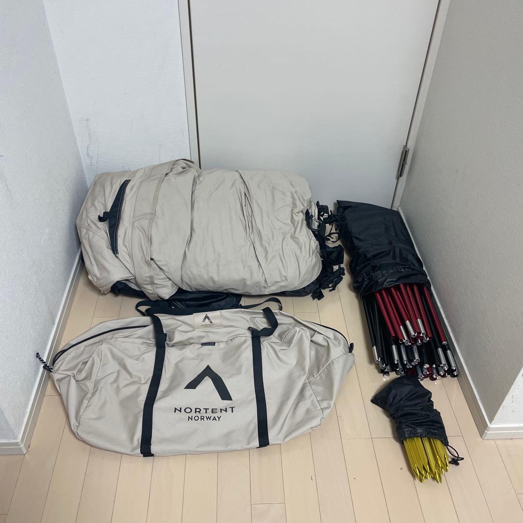 ナベサン専用　NORTENT テント ギャム6pc gamme6pc