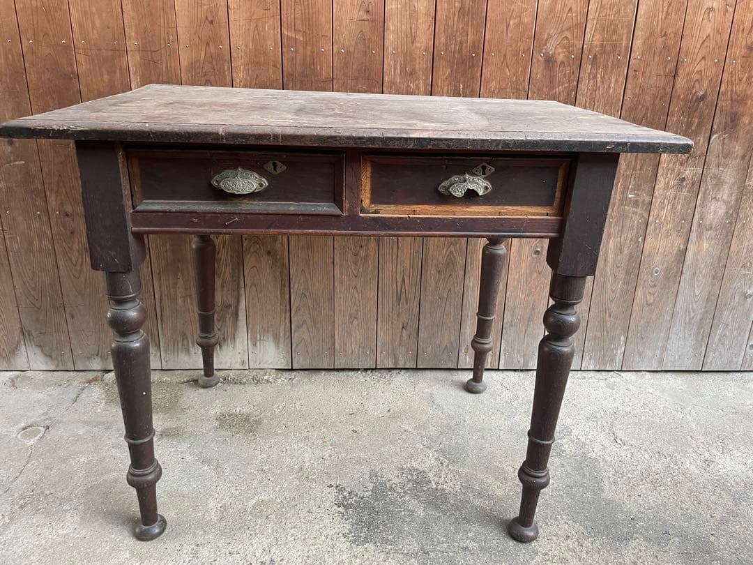 昭和　家具　レトロ　机