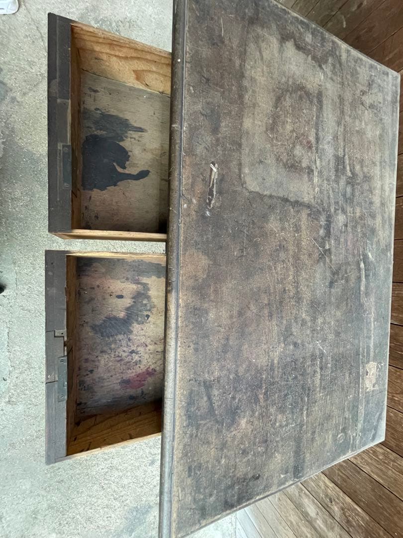 昭和　家具　レトロ　机