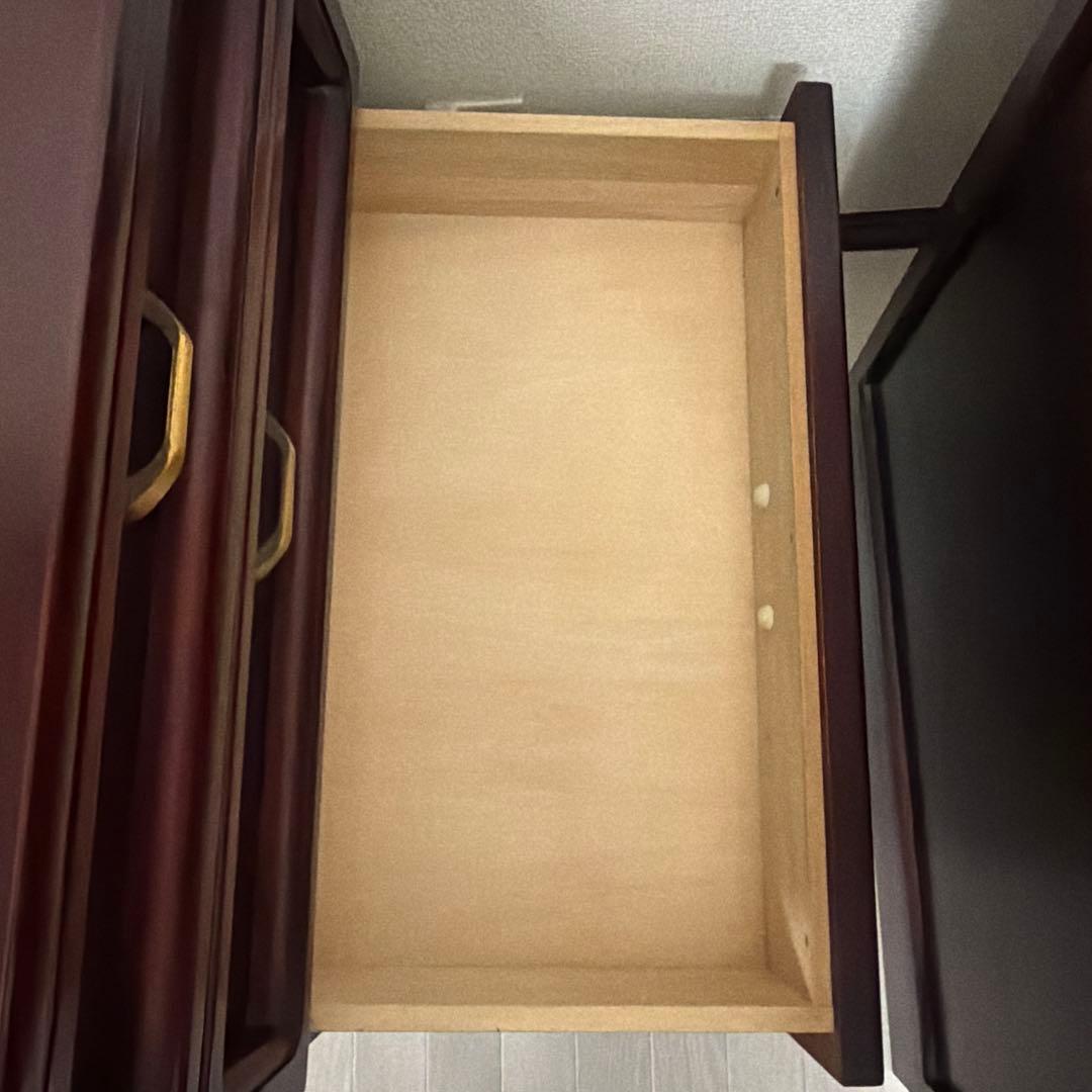 カリモク家具　オールドカリモク　木製キャビネット