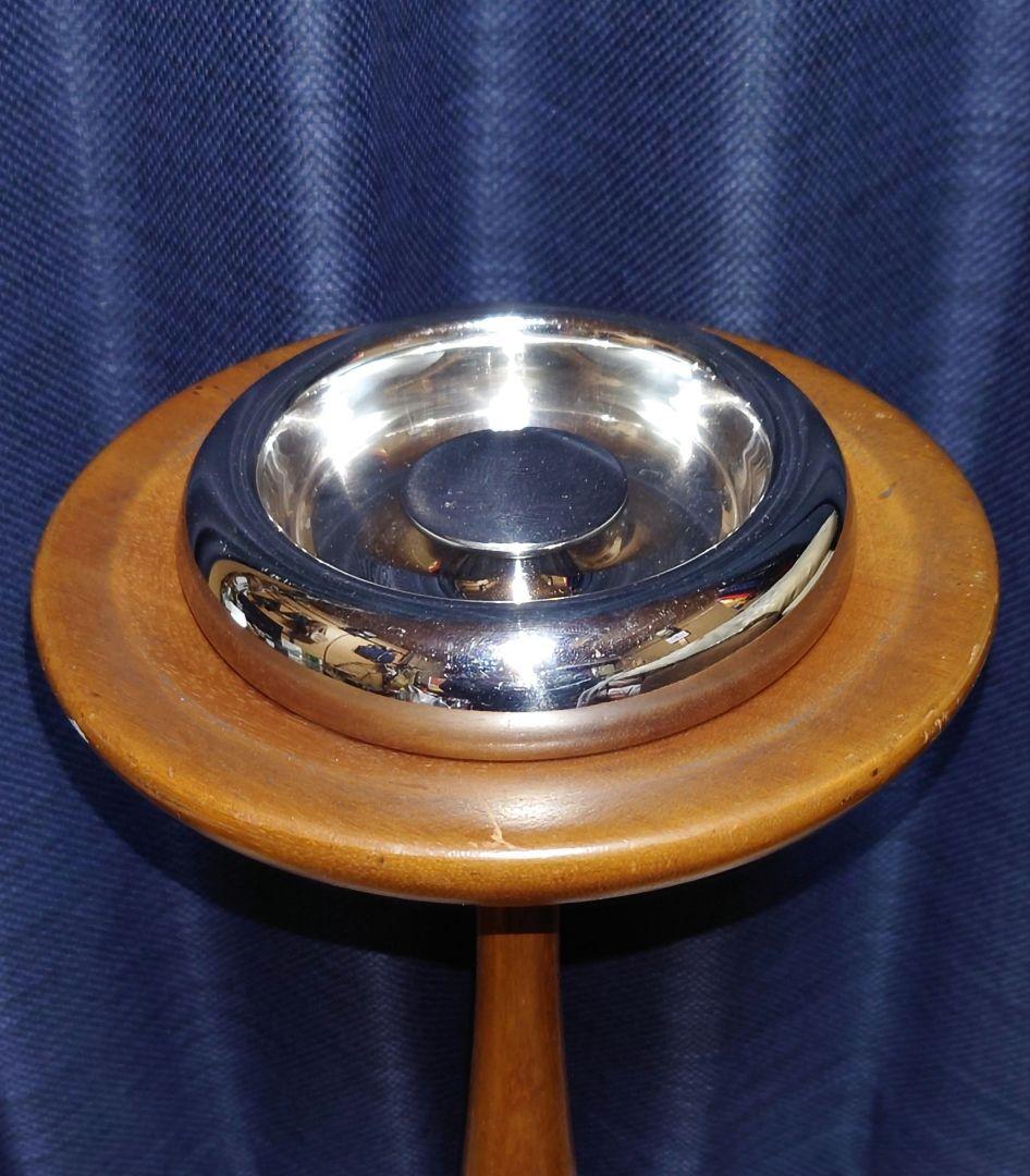 MARUNI 木製アンティークスタンド 灰皿スタンド