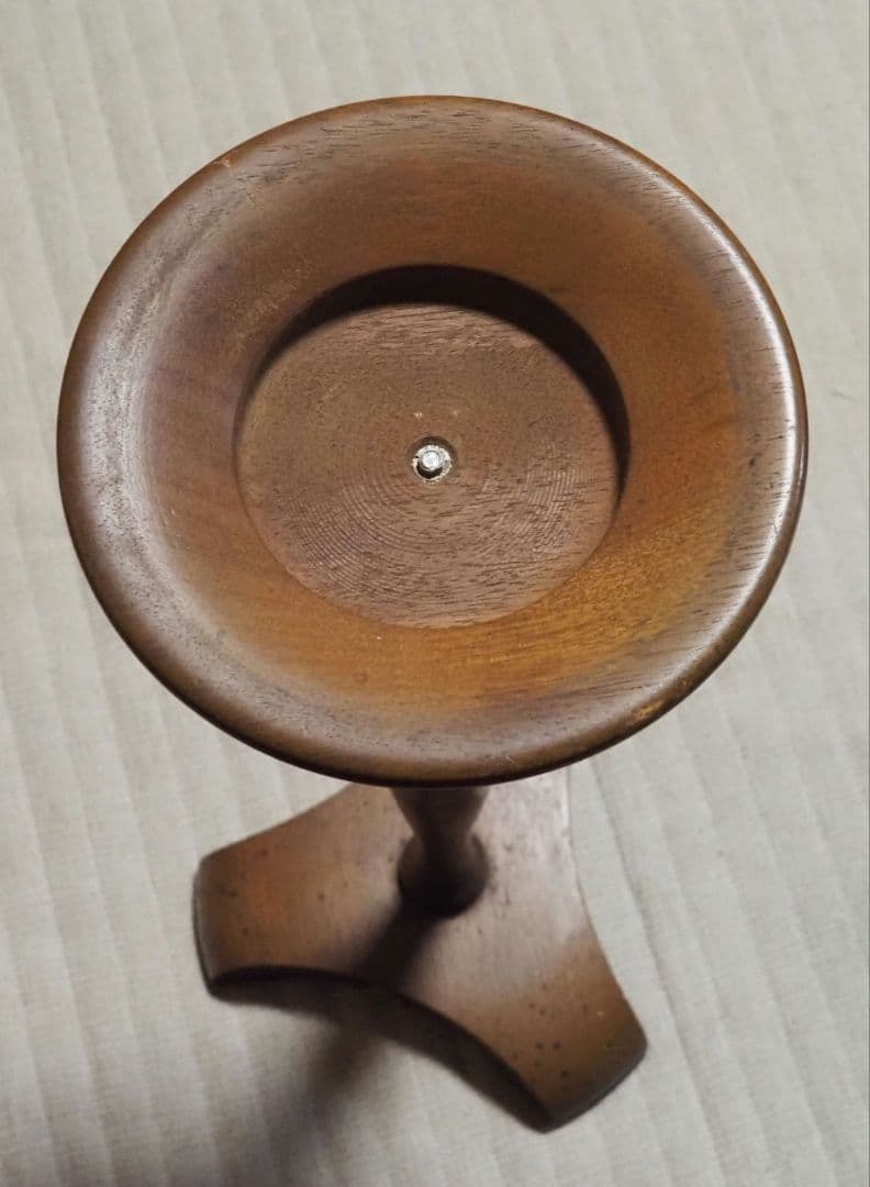 MARUNI 木製アンティークスタンド 灰皿スタンド