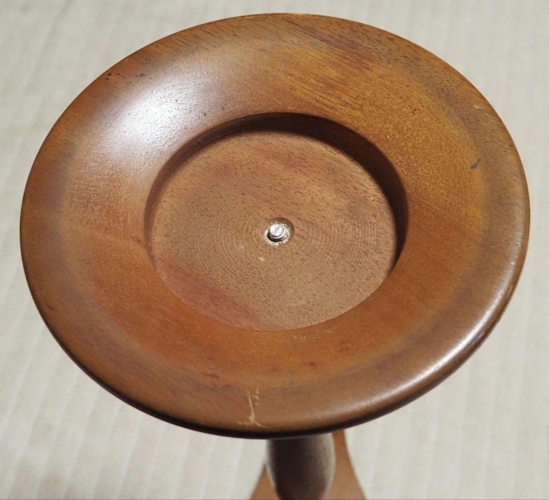 MARUNI 木製アンティークスタンド 灰皿スタンド