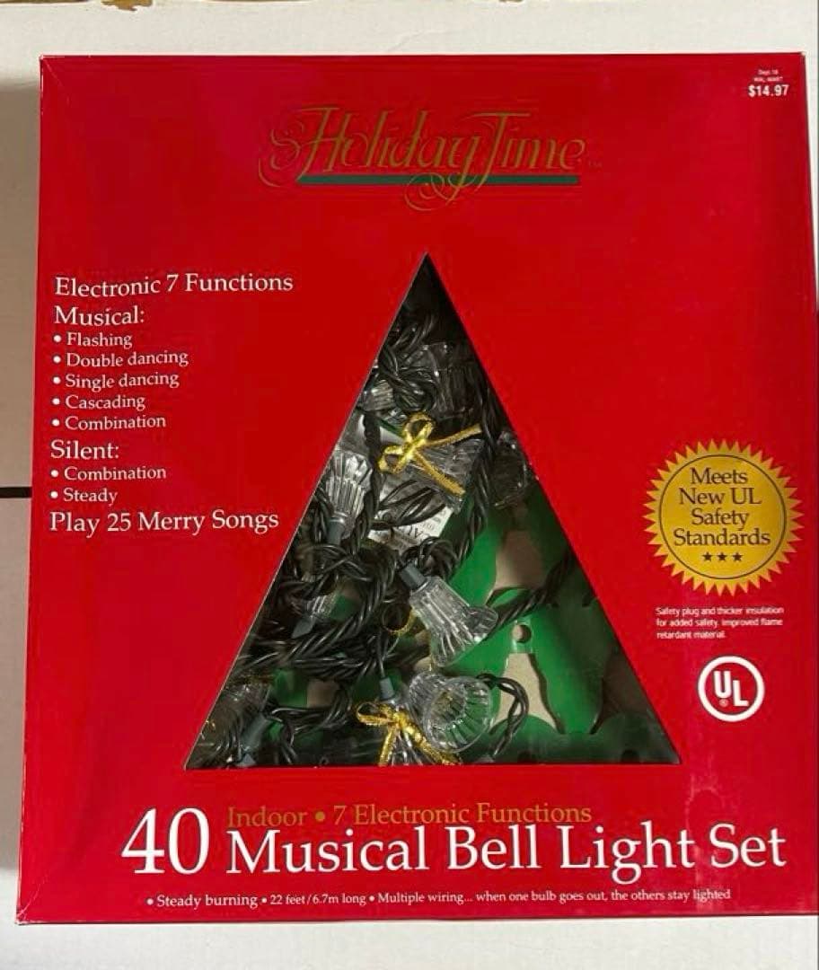 クリスマスツリー電飾、飾り　アメリカ製含む