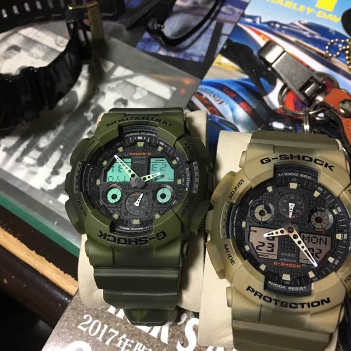 黒金orカモフラ限定色 GSHOCK