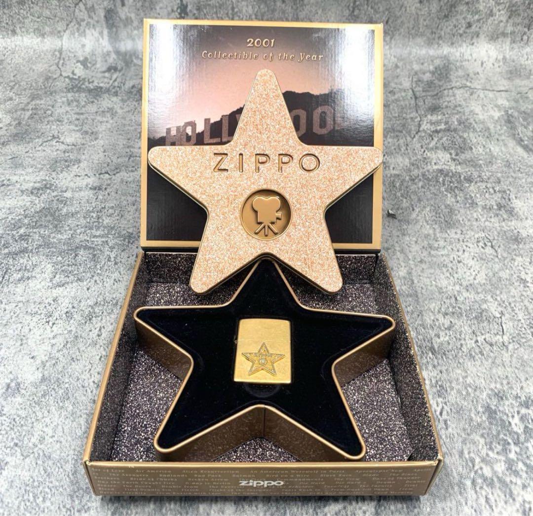 箱付き希少 ZIPPO Hollywood Leading star 100th