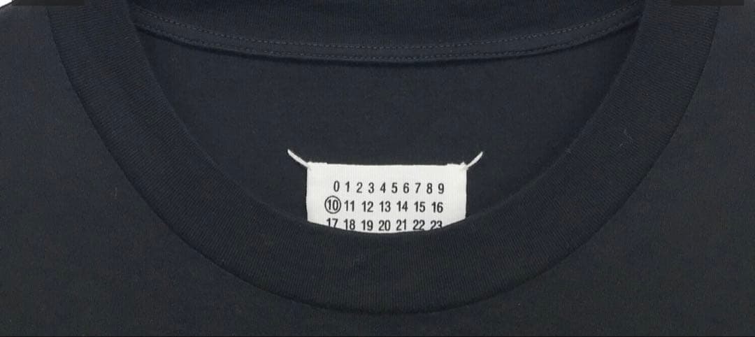 【専用】マルジェラ 20AW パンチホール オーバーサイズTシャツ 46 黒