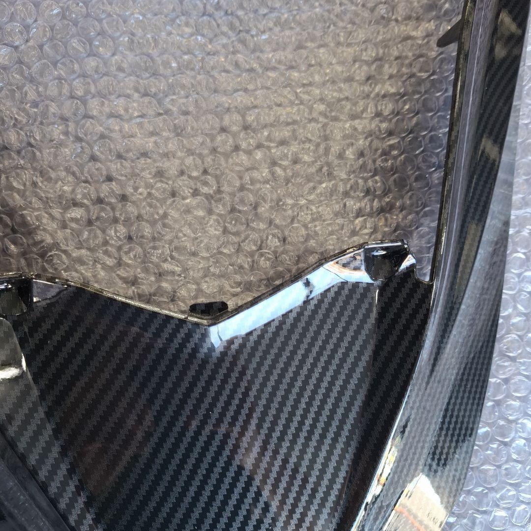 美品新品未使用ホンダＰＣＸ１２５ＰＣＸ１６０カーボン調フロントカバーガーニッシュ