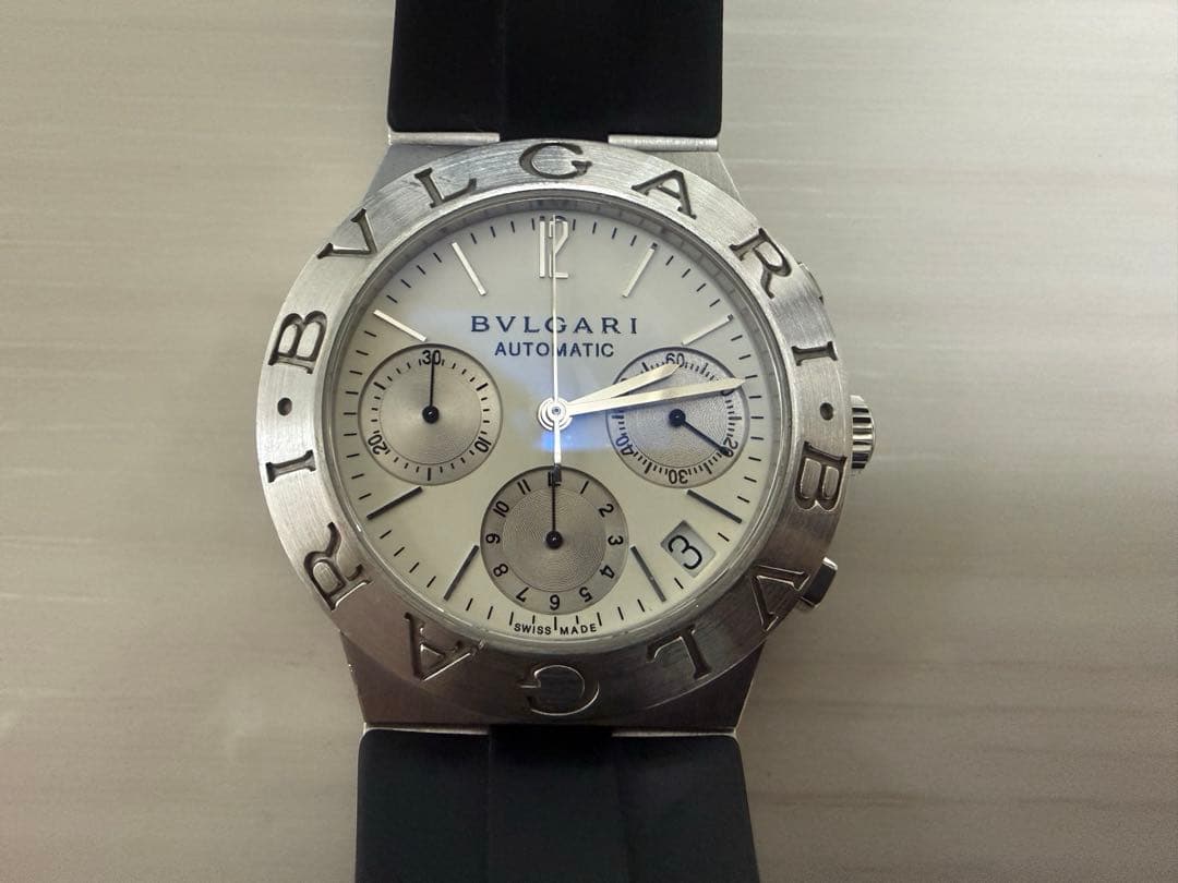 【美品】BVLGARI DIAGONO automatic CH35S AUTO