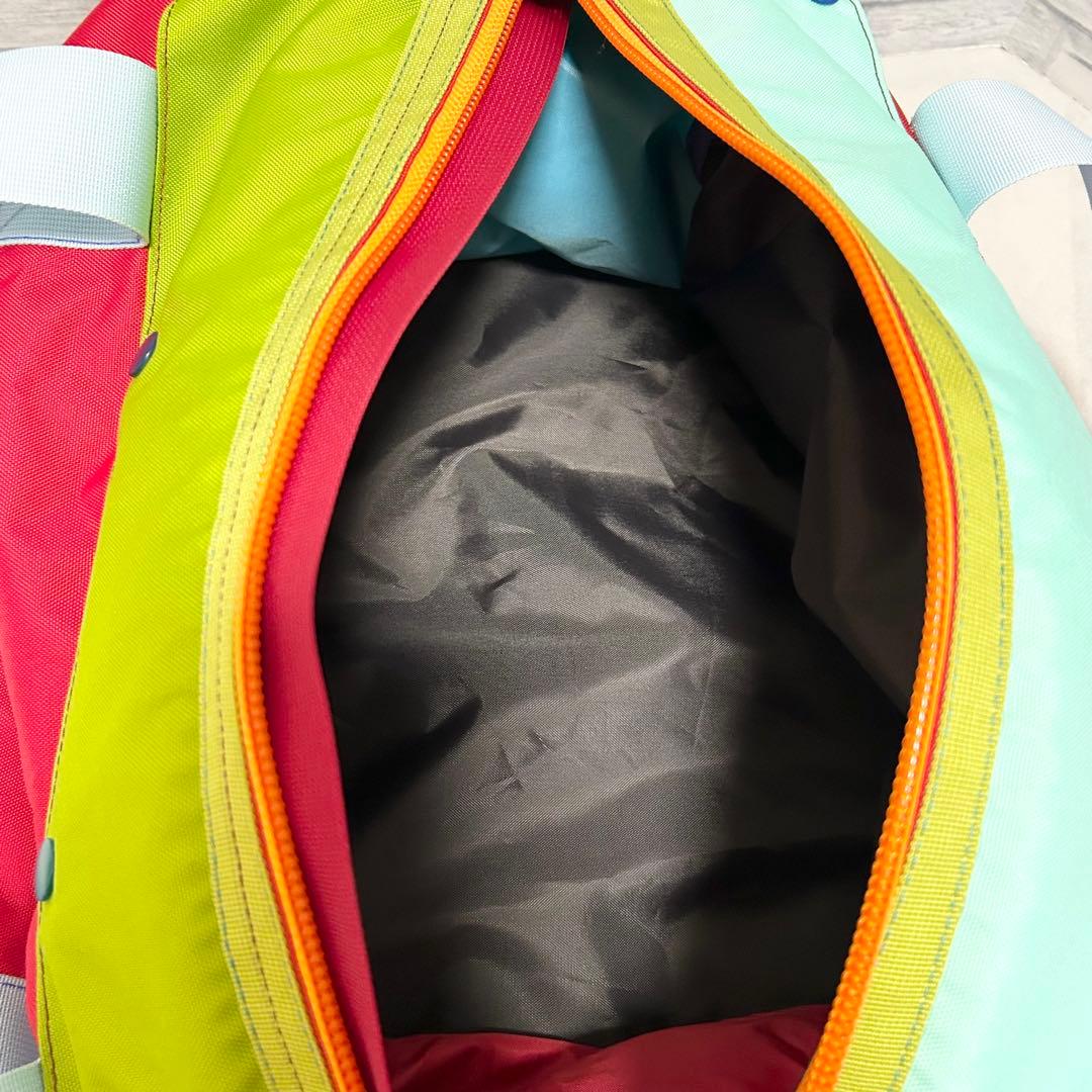 ほぼ新品✨コトパクシ 3way ボストンバッグ【35L】マルチカラー 大容量