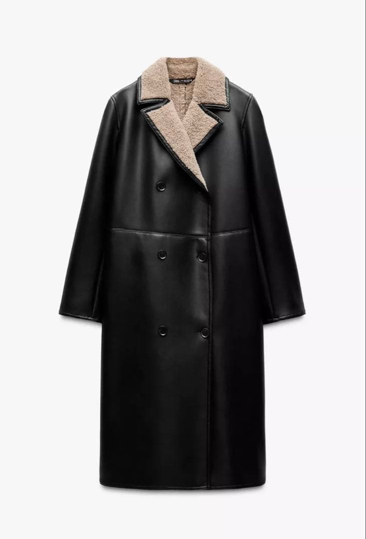 ZARA ZW COLLECTION ダブルフェイスコート