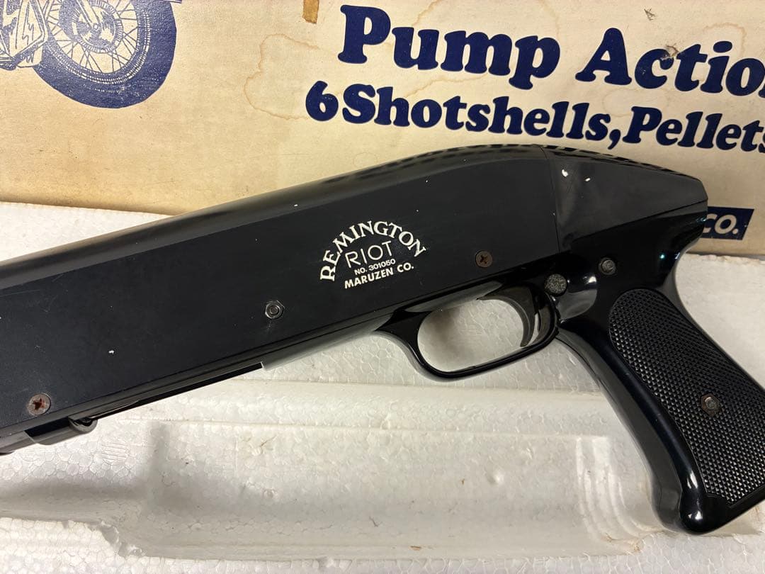 ゲ*ん様 マルゼン RIOT SHOT GUN箱付き 希少。