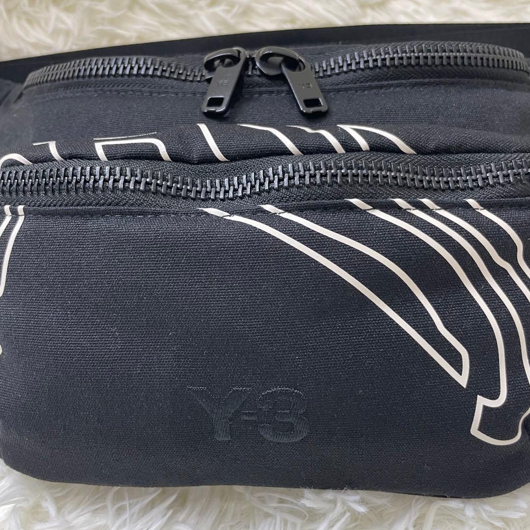 【美品】Y-3 ヨウジヤマモト ボディバッグ 黒 男女兼用