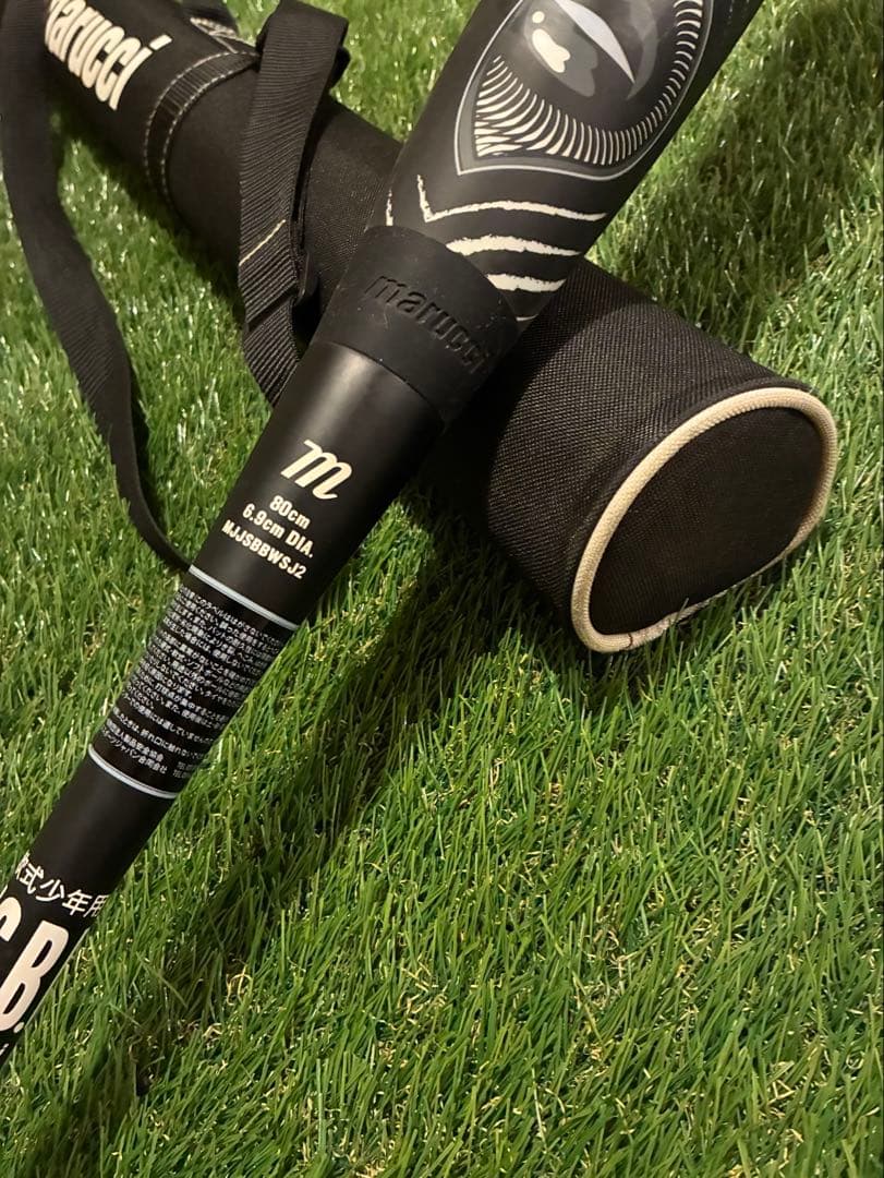 Marucci INVICTA バット 80cm バットケース付き　黒ワニ