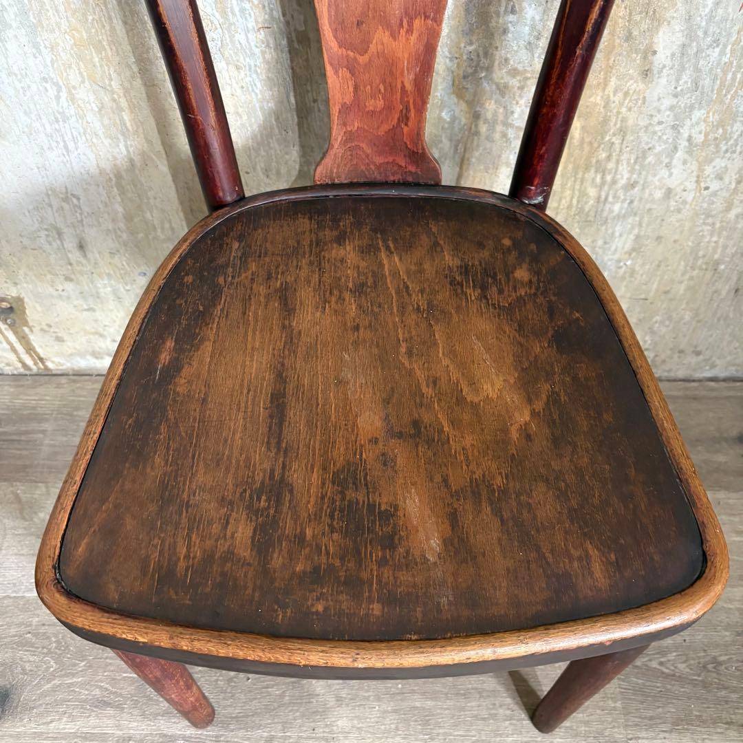 THONET アンティーク　ベントウッドチェア　曲木椅子　ヴィンテージ　④