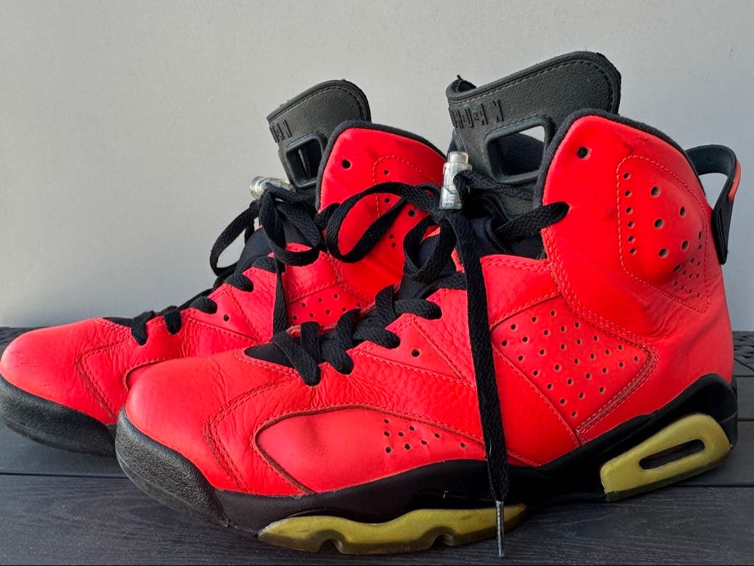 シューズ(男性用) NIKE AIR JORDAN 6 RETRO INFRARED 23 27cm