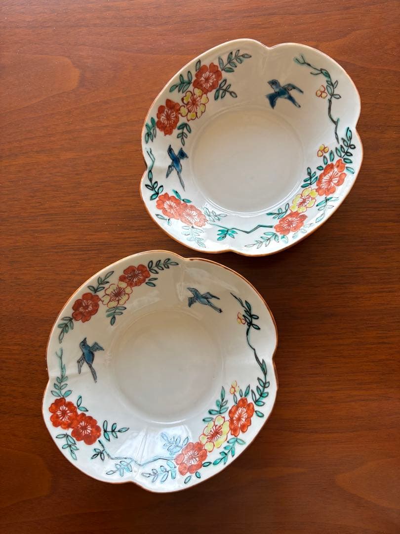 九谷焼★山本恭代作　皿2枚セット