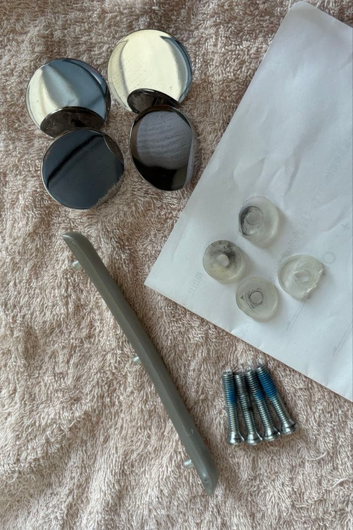 IKEAトービアス 2脚セット　ダイニングチェア　椅子 クリアTOBIAS 透明