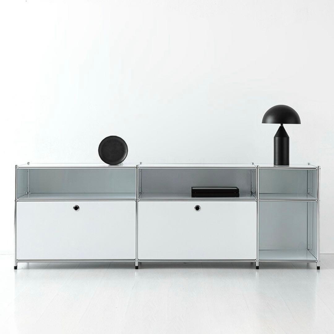 【Market B 】モジュールタイプキャビネット　ホワイト