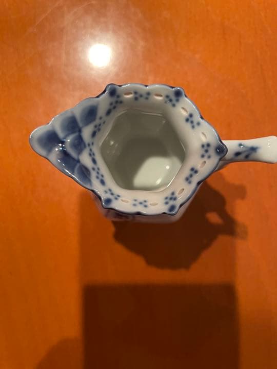 ロイヤルコペンハーゲン　フルレース顔つきクリーマー