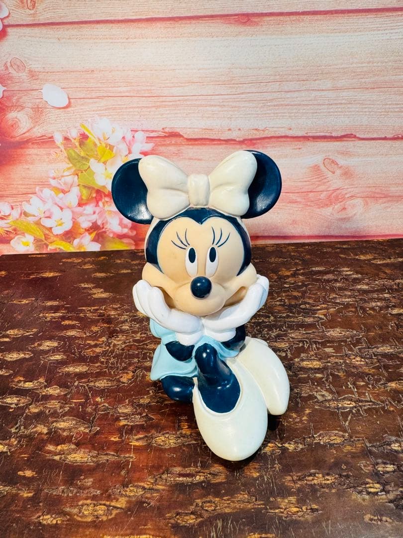 ビンテージ　昭和レトロ　東京ディズニーランド　ドナルドダッグ　フィギュア　貯金箱