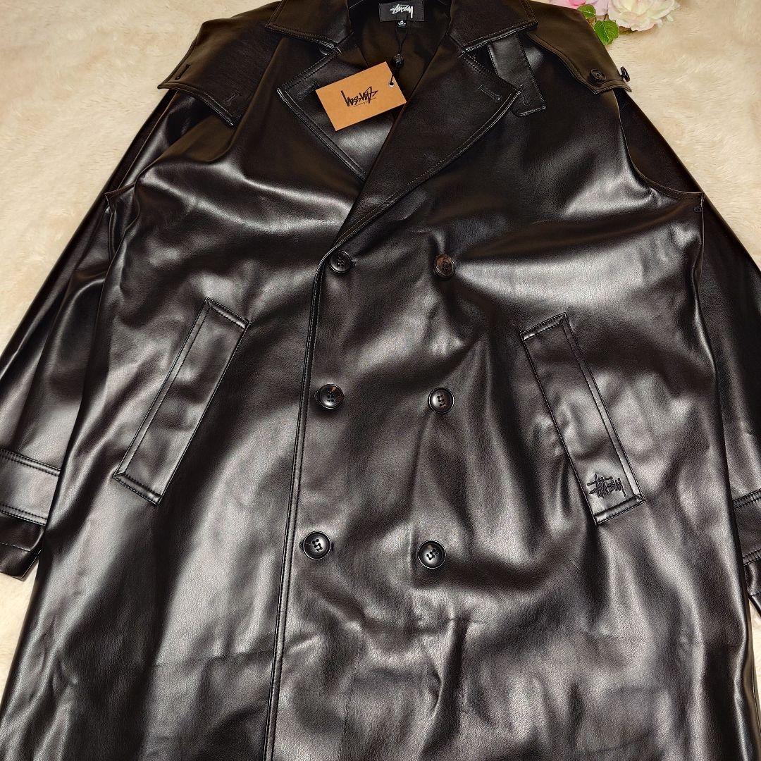 STUSSY 24AW DOUBLE BREASTED TRENCH コート