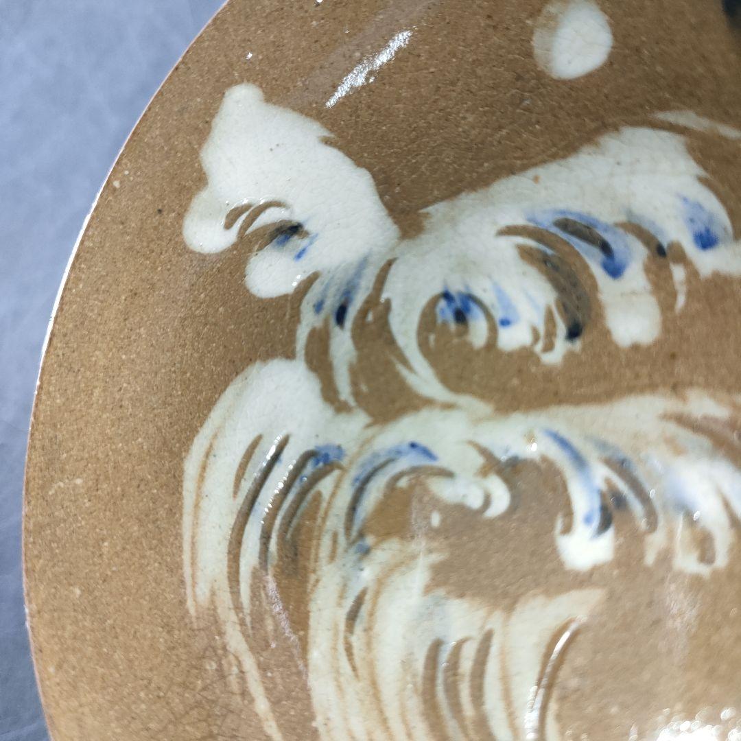 A1229-2/在銘/浪千鳥小皿18客/向付/銘々皿/飾皿/菓子皿/懐石道具/