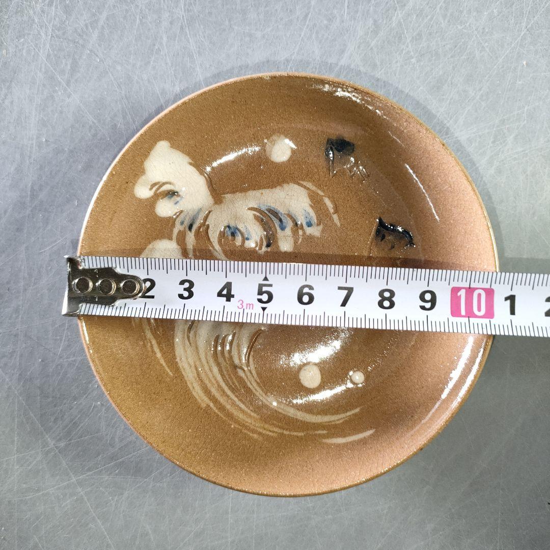 A1229-2/在銘/浪千鳥小皿18客/向付/銘々皿/飾皿/菓子皿/懐石道具/