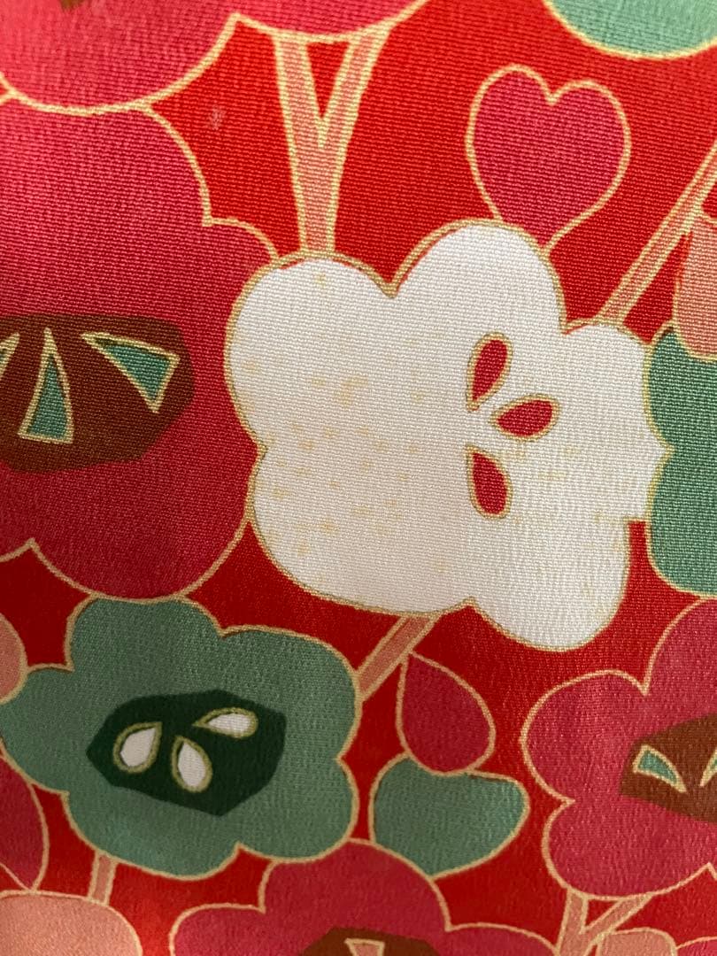 七五三　7歳　お着物セット　作り帯コーデ