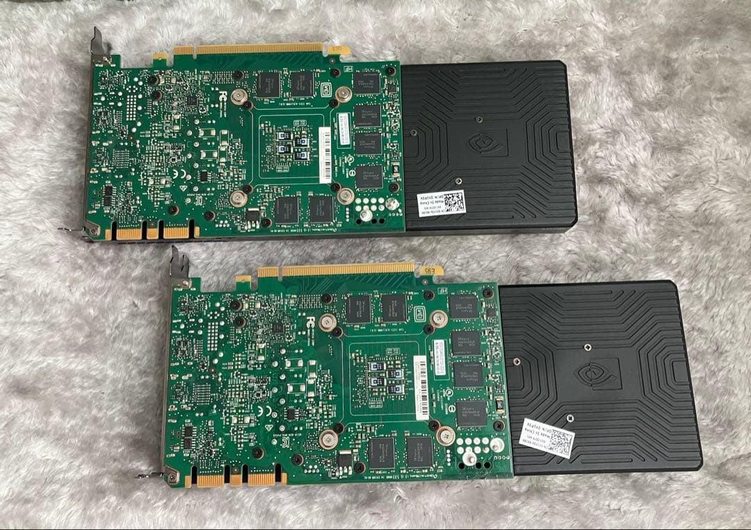NVIDIA Quadro M5000 2個セット正常動作取り外し中古美品